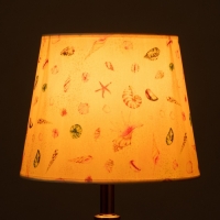 Абажур универсальный "Ракушки"  Е27/Е14 24х24х19см