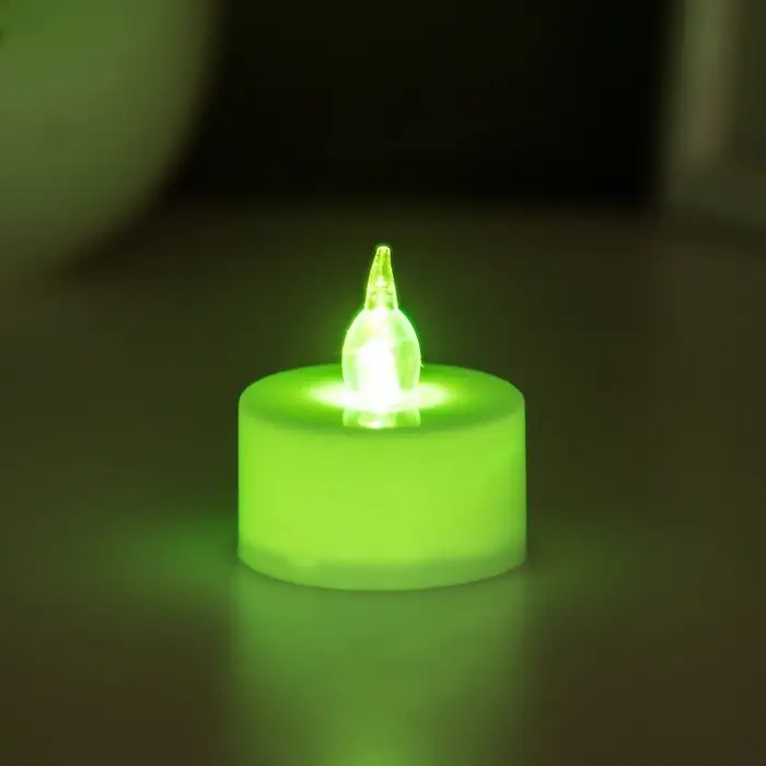 Светодиодная свеча, ночник LED RISALUX &laquo;Малая&raquo;, RGB, h=4 см