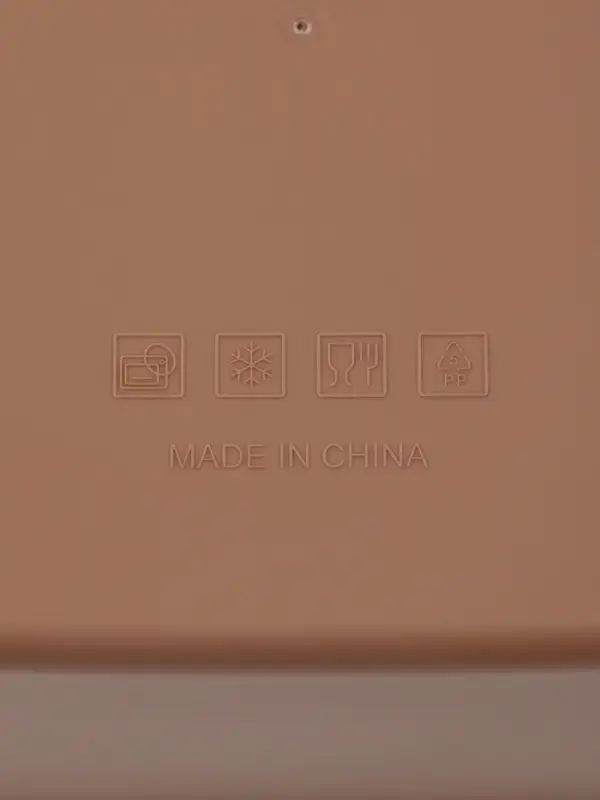 Ланч-бокс "Завтрак", 3 отделения, вилка и ложка, размер 16х15,5х8 см, цвет коричневый