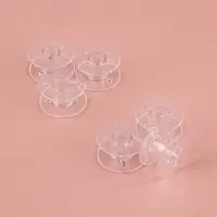 Набор шпулек, d=19 мм, 6 шт., прозрачный