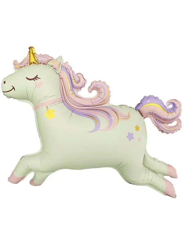 Воздушный шар фольгированный 38" &laquo;Волшебный единорог&raquo;, фигура