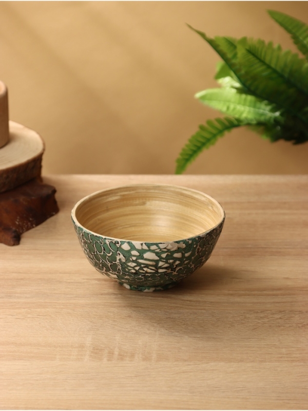 Миска 14х14х7 см, бамбук