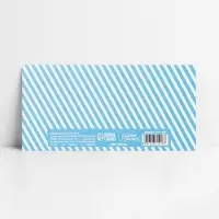 Конверт для денег фигурный &laquo;С рождением малыша&raquo;, кеды, 17.5 х 8 см