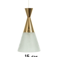 Светильник &laquo;Луна&raquo; 1х40Вт Е27 золото 14,5х14,5х27+100см