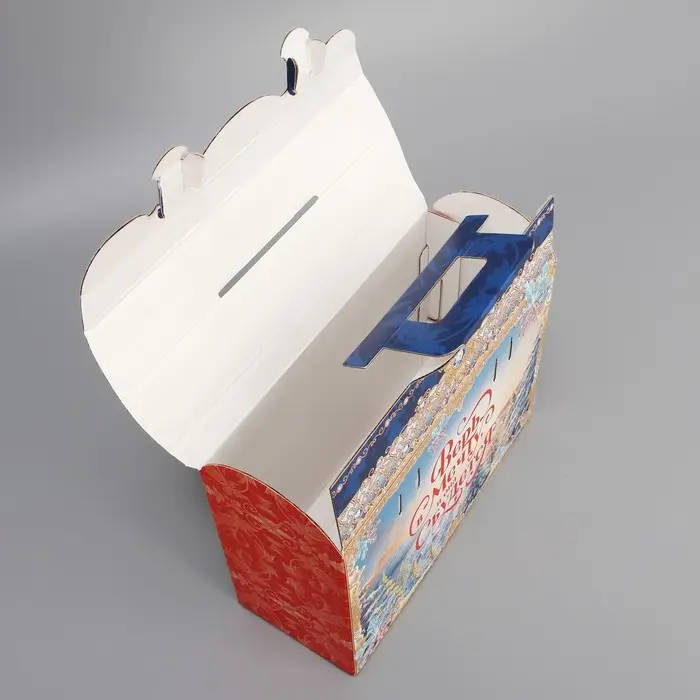 Коробка подарочная новогодняя складная &laquo;Волшебный подарок&raquo;, 22.5 х 9 х 19.5 см