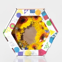 Набор тарелок 6шт."Подсолнухи"