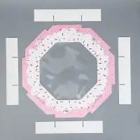 Коробка кондитерская, упаковка, Sweet box, 27 х 27 х 5 см