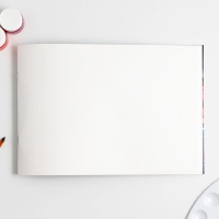 Альбом для рисования 40 листов А4 на скрепке &laquo;1 сентября: Краски&raquo; обложка 160 г/м2, бумага 100 г/м2.