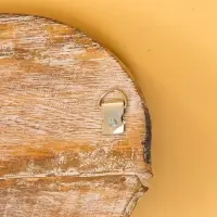 Вешалка "Кит" с 3 крючками, дерево 44х2х18 см, цв. синий