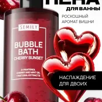Пена для ванн SEMILY с ароматом вишни, 420 мл