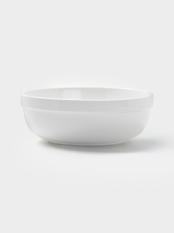 Салатник Hanna Kn&ouml;vell, d=22 см, фарфор, белый