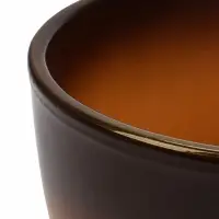 Горшок цветочный поддоном  2,5 л,  керамика, Миндаль (М)