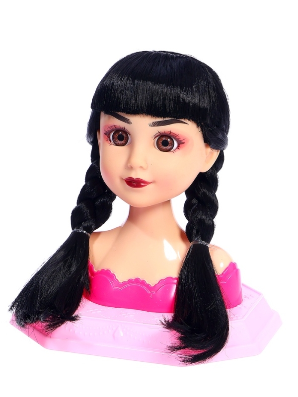 HAPPY VALLEY Игровой набор кукла-манекен "Студия красоты" с аксессуарами, темная девочка