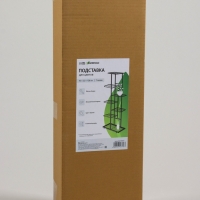 Подставка для цветов Greengo, 7 полок, 43 &times; 22 &times; 126 см, напольная, металл, чёрная