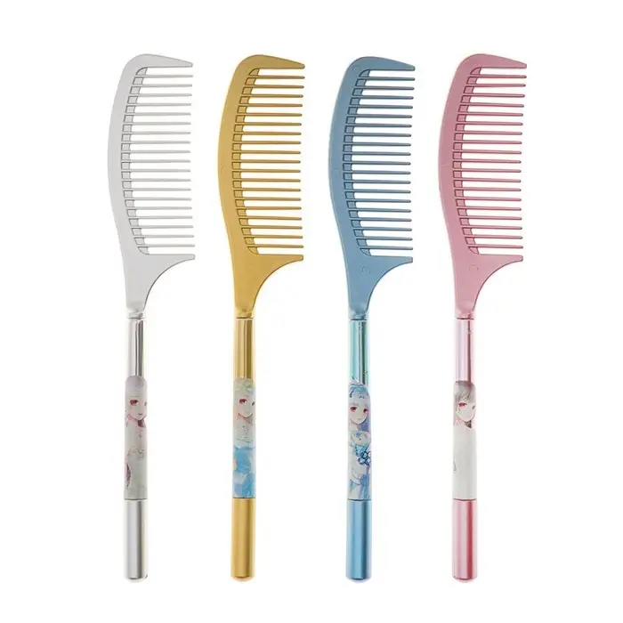 Ручка - прикол гелевая &laquo;Расчёска&raquo;, МИКС