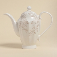 Заварочный чайник SL Home &laquo;Аманде&raquo;, 27,5&times;14&times;24 см, фарфор, белый