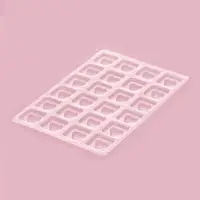 Форма для конфет и шоколада &laquo;Любовь&raquo;, 27&times;18 см, 24 ячейки, цвет прозрачный