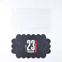 Коробка для печенья, кондитерская упаковка с пластиковой крышкой, &laquo;23 февраля&raquo;, 10.5 х 21 х 3 см