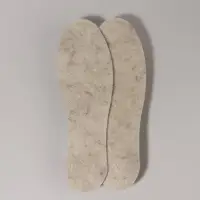 Стельки для обуви &laquo;Мягкий след&raquo;, утеплённые, универсальные, 36-46 р-р, пара, цвет бежевый