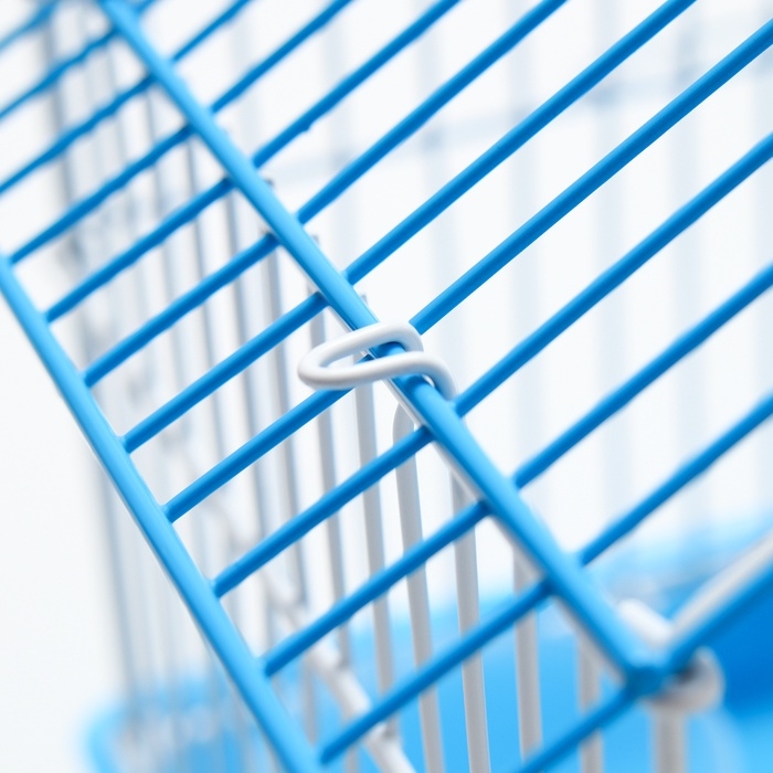 Клетка для грызунов укомплектованная RT-2t, 22 х 16 х 20 см, голубая (фасовка 30 шт)