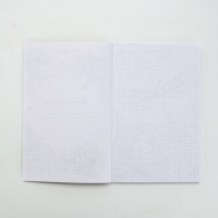 Ежедневник-смешбук раскраска антистресс  А5, 80 листов "Счастье"