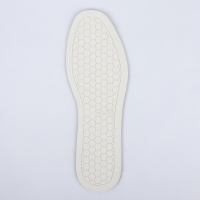 Стельки для обуви, универсальные, с массажным эффектом, р-р RU до 39 (р-р Пр-ля до 39), 25,5 см, пара, цвет белый