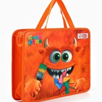 Папка с ручками пластик А4, 75мм 330*260 ПМ-А4-26 Буки Бяки