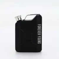 Фляга чёрная Forever young, 120 мл