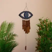 Музыка ветра "Око" бамбук 40х5х110 см