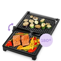 Электрогриль КТ-3603 двусторонний гриль электрический 2000Вт