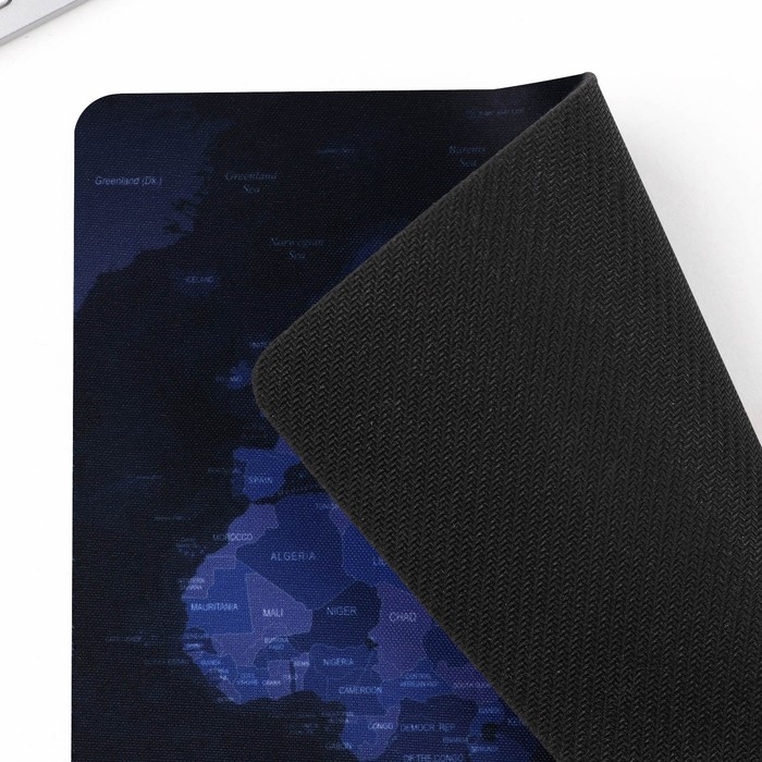 Коврик для компьютерной мыши &laquo;Карта&raquo;, 22 х 18 см