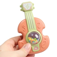 Погремушка Крошка Я &laquo;Гитара&raquo;, 12 см, оранжевый