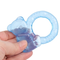 Прорезыватель охлаждающий с водой Крошка Я &laquo;Мишка с колечком&raquo;, цвет МИКС