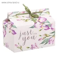 Коробка кондитерская, упаковка &laquo;В гости&raquo;, 15 х 10 х 18 см