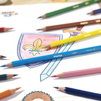 Карандаши 12 цветов BIC Kids Evolution ECOlutions, детские, ударопрочные, пластиковые