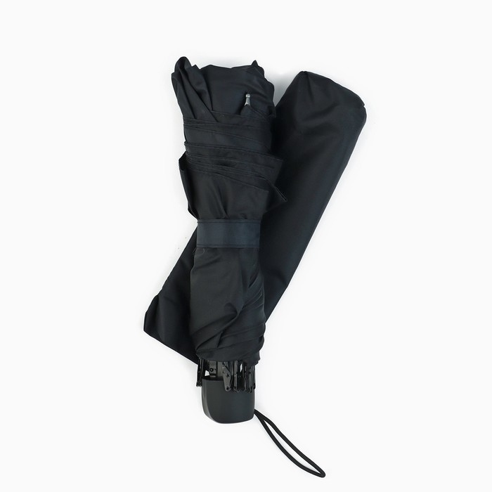 Зонт женский механический &laquo;Мечтай!", 8 спиц, d=95, цвет чёрный