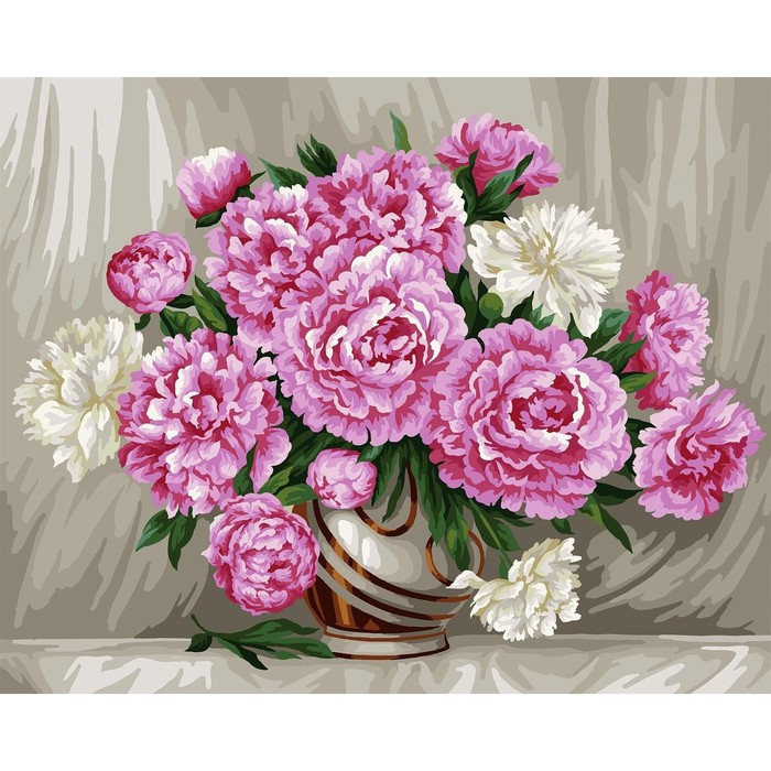 Картина по номерам на холсте с подрамником &laquo;Букет&raquo;, 40 х 50 см