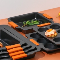 Противень для выпечки Magistro French Bakery, 47&times;30&times;5 см, антипригарное покрытие