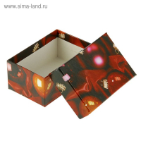 Набор коробок 4в1 "Красные шары" 15 х 11 х 7 - 9 х 5 х 4 см