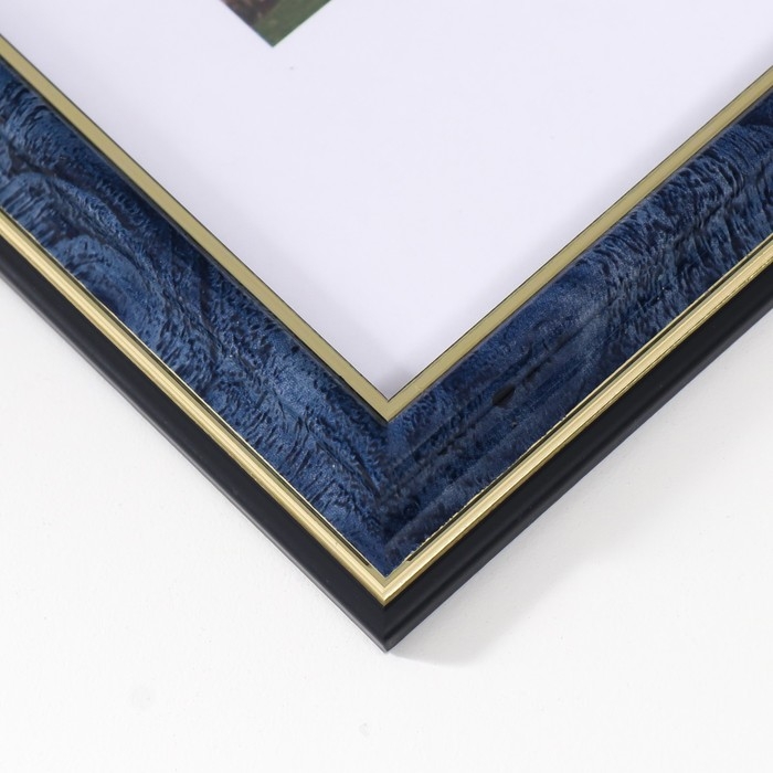 Фоторамка пластик "Офис 2" 21х30 см, бирюза