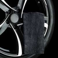 Тряпка для мытья авто, Grand Caratt, плюшевая, 20&times;40 см, черная