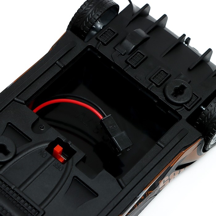 Машина радиоуправляемая &laquo;Гоночная&raquo;, открываются двери, с аккумулятором, МИКС