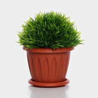 Горшок с поддоном &laquo;Фелиция&raquo;, 900 мл, цвет терракотовый