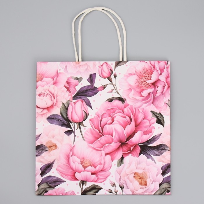 Пакет подарочный, упаковка, &laquo;Нежность в душе&raquo;, 22 х 22 х 11 см