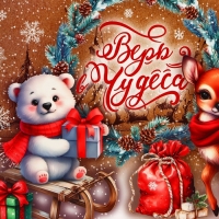 Пакет ламинированный горизонтальный "Зверята", L 40 &times; 31 &times; 12 см