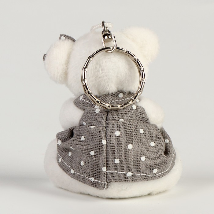 Мягкая игрушка &laquo;Медведь с сердцем&raquo; на брелоке, виды МИКС