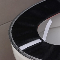 Чехол на сиденье для унитаза на липучках &laquo;Цветы&raquo;, 35&times;45 см, цвет МИКС