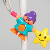 Растяжка на коляску/кроватку &laquo;Человечки&raquo;, 3 игрушки, Крошка Я