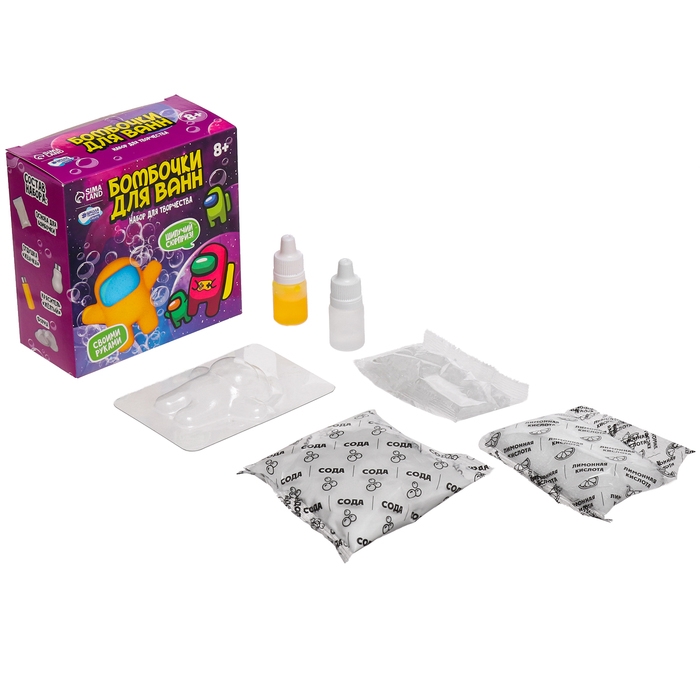 Бомбочки для ванн своими руками &laquo;Приключения в космосе&raquo;, 1 форма