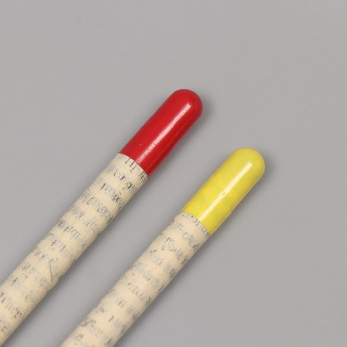 Растущие подарочные карандаши mini "Акация серебристая + гвоздика" набор 2 шт.